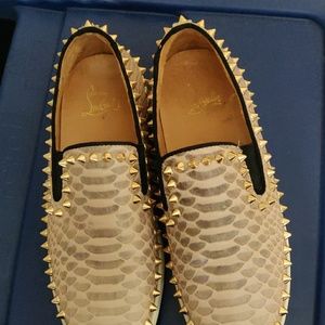Christian Louboutin spiked shoes